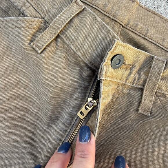 Levi's Workwear 505 Regular Fit Tan Duck Canvas Utility Pants 34233-004 Sz 34x32 - Picture 7 of 12